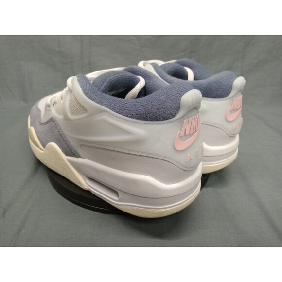 Nike Boys Air Jordan 4 RM (GS) Sneakers Suede White Blue Size 4.5 NEW IN BOX! - Picture 9 of 12